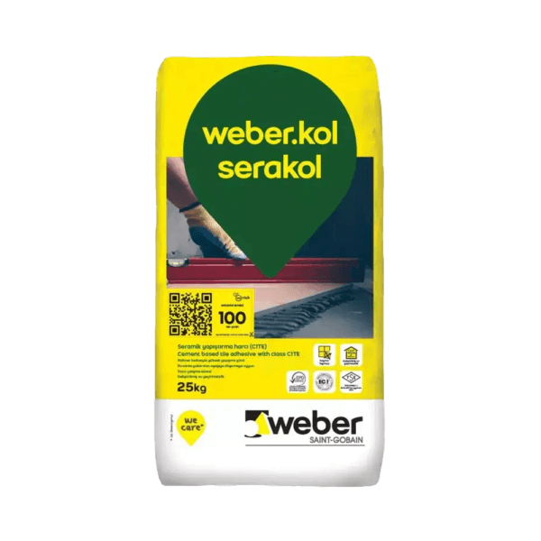 WEBER kol Serakol Gri 25 KG